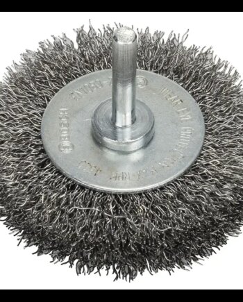 Bosch Skivebørste Bølget 70mm Inox 6mm 2608622122