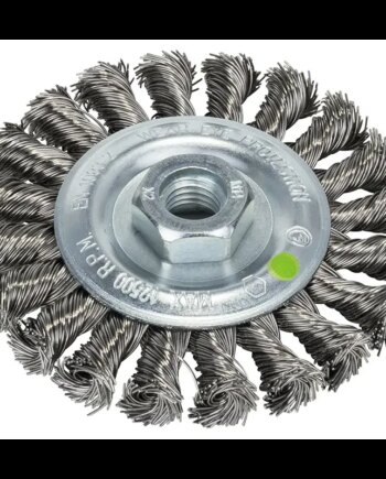 Bosch Skivebørste Flet Rustfrit ø100mm M14 2609256509