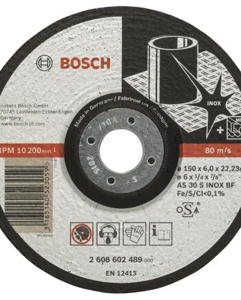 Bosch Skrubskive Inox 150mm 2608602489