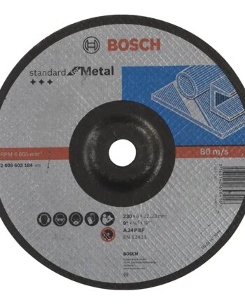 Bosch Skrubskive Metal 230x6mm Krøp Std 2608603184