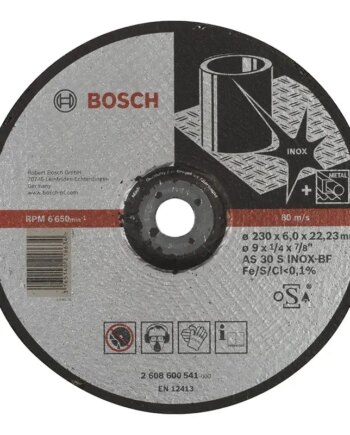Bosch Skrubskive 230 Mm   22 2x6mm K30 2608600541