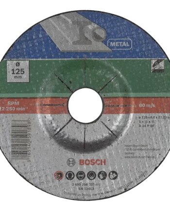 Bosch Skrubskive 125x6mm Metal Gl 2609256337