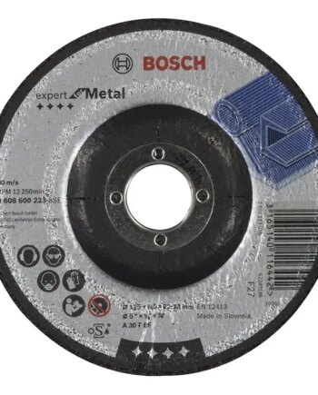 Bosch Skrubskive 125x6mm Metal K30 2608600223