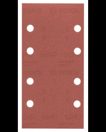 Bosch Slibeblad 93x185mm K240 Hul 10stk Gl 2609256a85