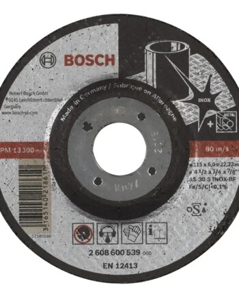 Bosch Slibeskive Inox   115 Mm 2608600539