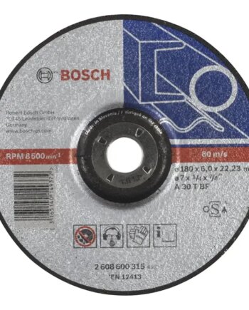 Bosch Slibeskive Metal   180x6 2608600315