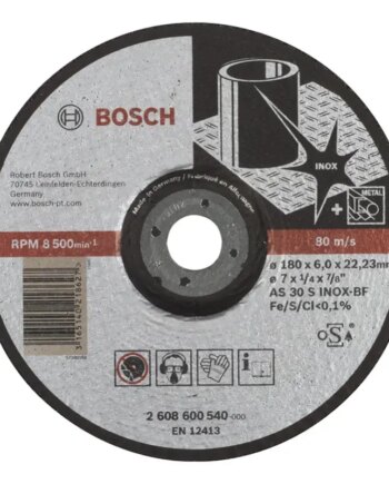 Bosch Slibeskive 180x6mm Inox 2608600540