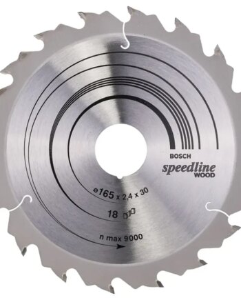 Bosch Speedline Wood 165x30mm 18t 2608640789