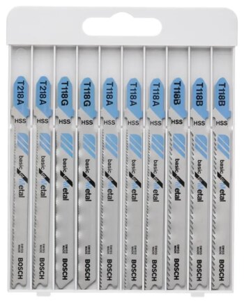 Bosch Stiksavklinge Metal Basic 10 Stk Sæt 2607010631