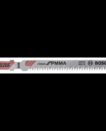 Bosch Stiksavklingeinge T102bf Clean Pmma   Stk 2608636781