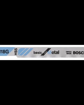 Bosch Stiksavklingeinge   118     Stk Metal 2608631770