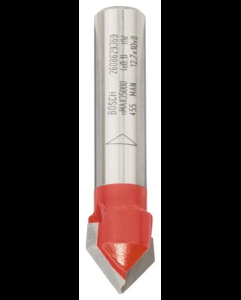 Bosch  -notfræser 12 7mm Sk8 L44 5mm Hm 2608629369