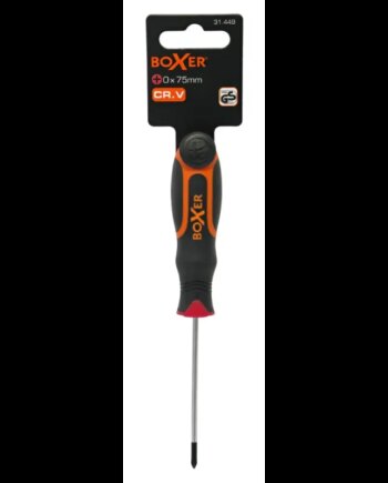Boxer Skruetrækker Med  -komponent Greb Ph0   75 Mm