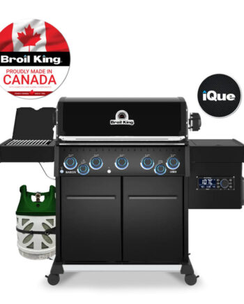 Broil King Baronâ  590 Irp Pellet-ready-series Shadow Gasgrill Og Træpillegril