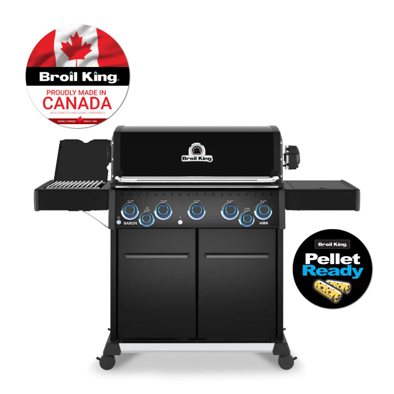Broil King Baronâ 590 Irx Pellet-ready-series Shadow Gasgrill