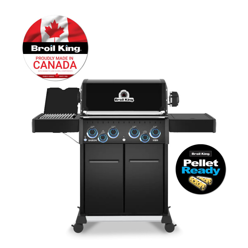 Broil King Baronâ 490 Irx Pellet-ready-series Shadow Gasgrill