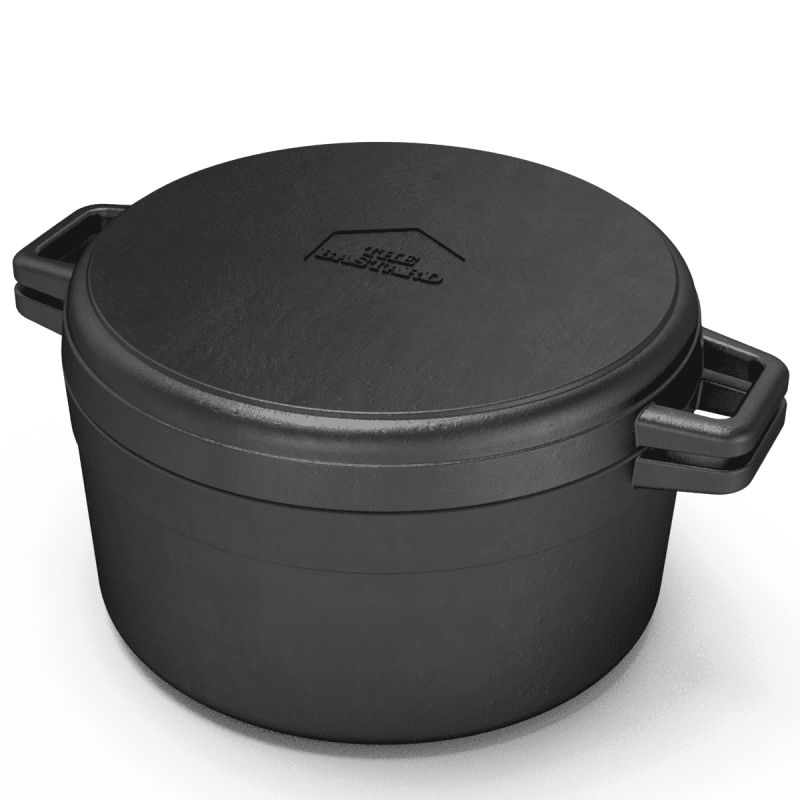 The Bastard Dutch Oven   Griddle Large 28 Cm