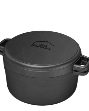 The Bastard Dutch Oven   Griddle Medium 24 Cm