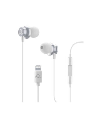Cellularline Mfi Earplugs Whirl In-ear  Hvide In-ear øretelefoner