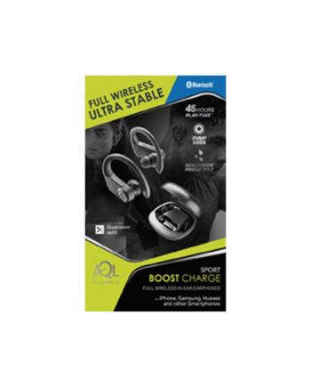Cellularline Sport Boost Charge Blacktws In-ear Sports øretelefoner