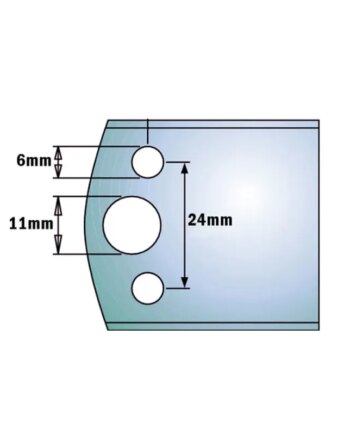 Cmt Blanketjern Sæt 40mm 690 193