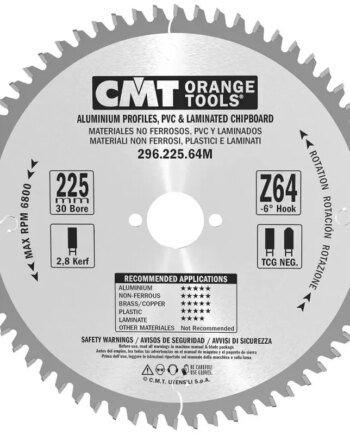 Cmt Klinge 225x2 8x30 Z64 Ne Neg 296 225 64m