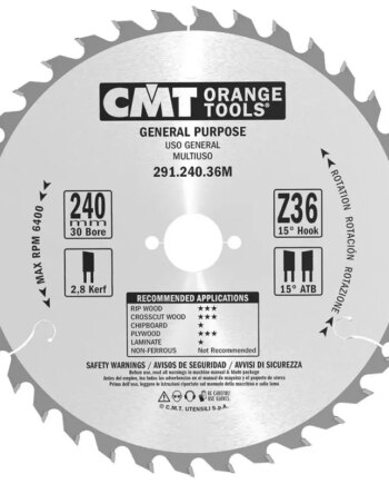 Cmt Klinge 240x2 8x30 Z36   291 240 36m