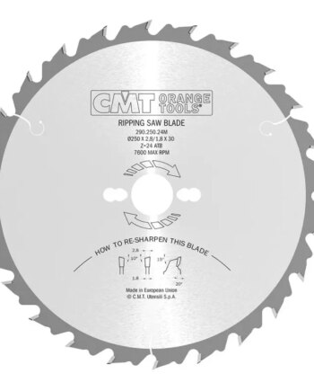 Cmt Klinge 250x2 8x30 Z24 Wb 290 250 24m