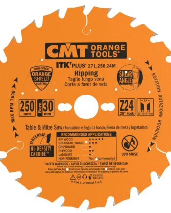 Cmt Klinge 250x2 4x30 Z24 Wb 271 250 24m