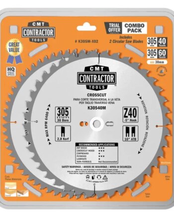Cmt Klingesæt 305x30 Z40-60     K305m-x02