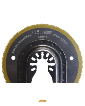 Cmt Multicut 87mm Radial Bim Træ-metal Omm18-x1