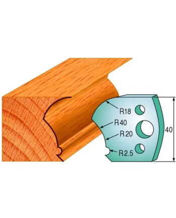 Cmt Profilknive Sæt 40mm Nr  123 690 123