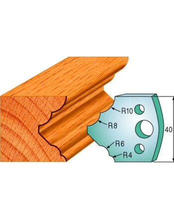 Cmt Profilknive Sæt 40mm Nr  125 690 125