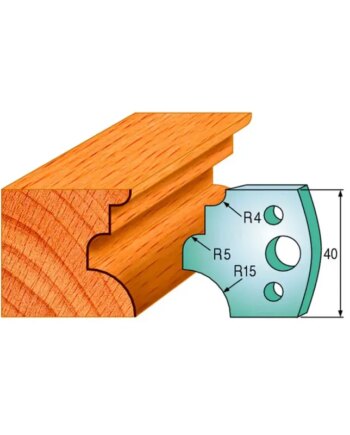Cmt Profilknive Sæt 40mm Nr  129 690 129