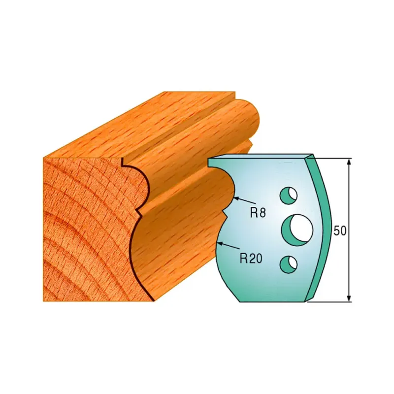 Cmt Profilknive Sæt 50mm Nr 502 690 502