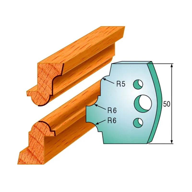 Cmt Profilknive Sæt 50mm Nr 542 690 542