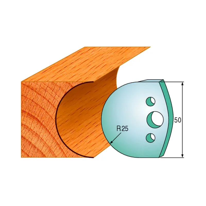 Cmt Profilknive Sæt 50mm Nr 543 690 543