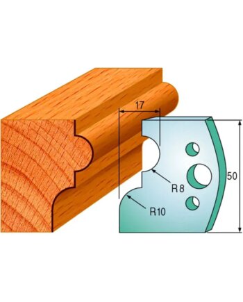 Cmt Profilknive Sæt 50mm Nr  551 690 551