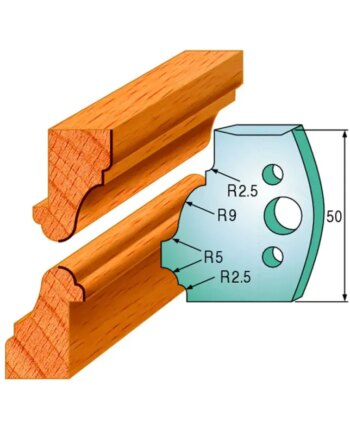 Cmt Profilknive Sæt 50mm Nr  558 690 558