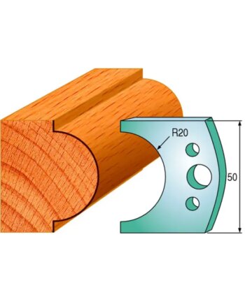 Cmt Profilknive Sæt 50mm Nr  562 690 562