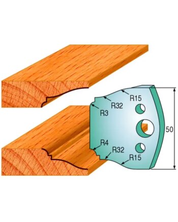 Cmt Profilknive Sæt 50mm Nr  568 690 568
