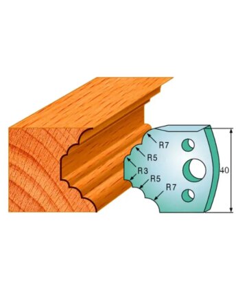 Cmt Profilknive Sæt 40mm Nr   21 690 021