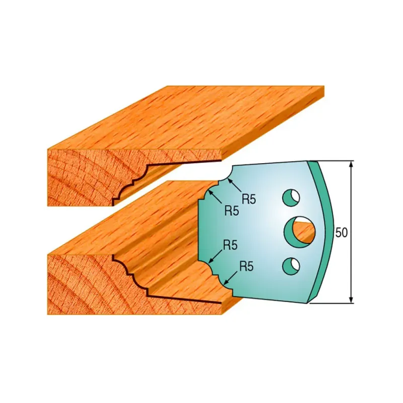 Cmt Profilknive Sæt 50mm Nr 580 690 580