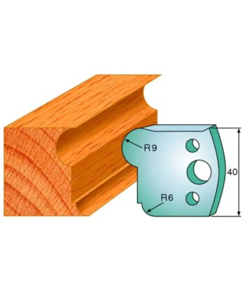 Cmt Profilknive Sæt 40mm Nr   55 690 055