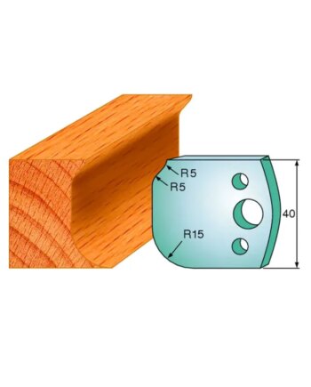 Cmt Profilknive Sæt 40mm Nr   60 690 060