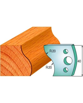 Cmt Profilknive Sæt 40mm Nr      690 009