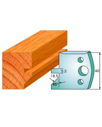 Cmt Profilknive Sæt 40mm Nr   84 690 084