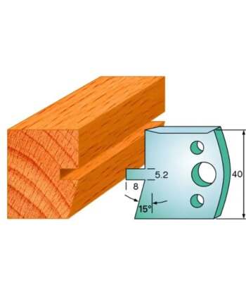 Cmt Profilknive Sæt 40mm Nr   86 690 086