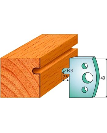 Cmt Profilknive Sæt 40mm Nr   10 690 010