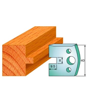 Cmt Profilknive Sæt 40mm Nr   95 690 095